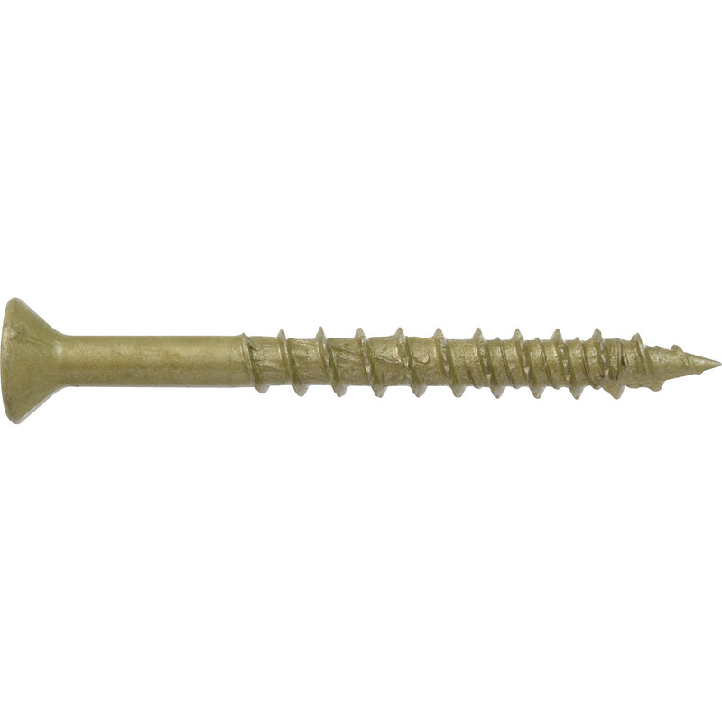 HILLMAN POWERPRO ONE No. 10 X 2 in. L Star Flat Head Multi-Material Screw 15 pk