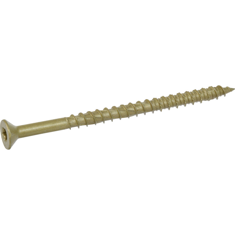 HILLMAN POWERPRO ONE 1/4 in. X 4 in. L Star Flat Head Multi-Material Screw 8 pk