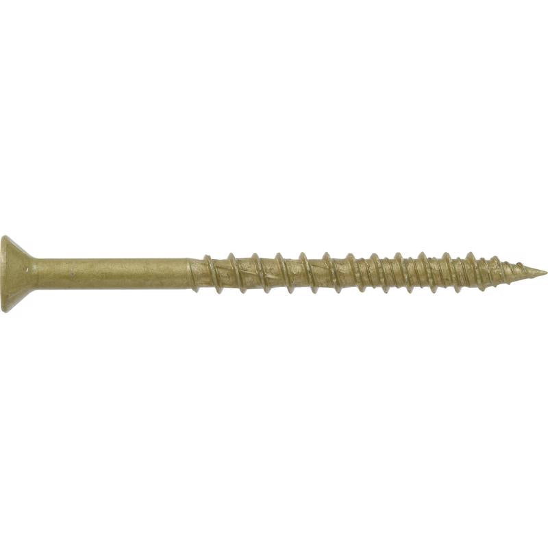 HILLMAN POWERPRO ONE No. 10 X 2-1/2 in. L Star Flat Head Multi-Material Screw 15 pk