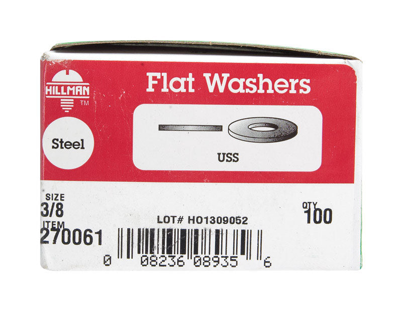 FLAT WASHER USS 3/8"