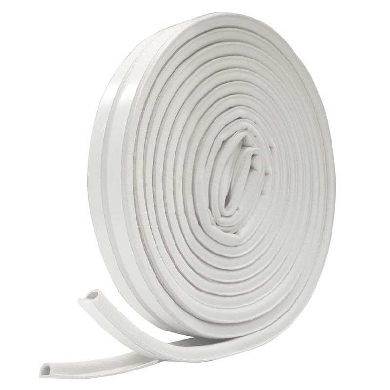 Frost King White EPDM Rubber Foam Weather Seal For Doors and Windows 17 ft. L X 0.22 in.
