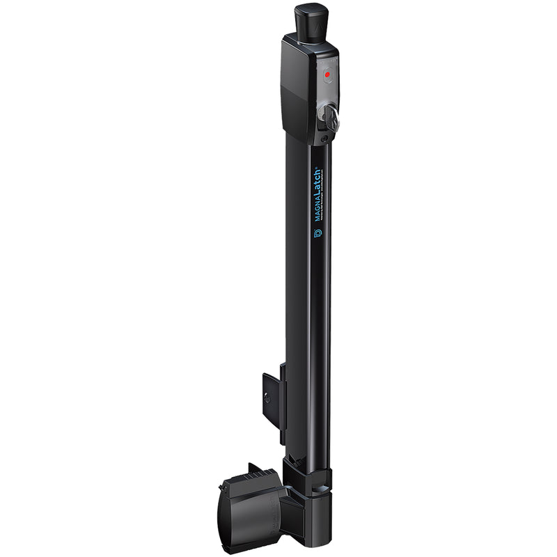 GATE LATCH PULL TOP BLK