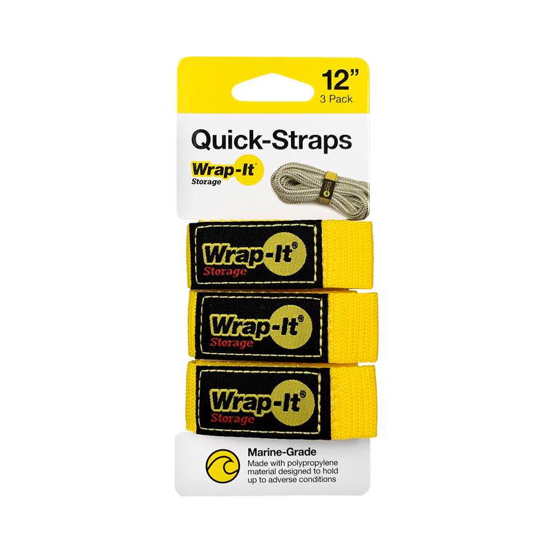 CABLE WRAP YLLW 12" 3PK