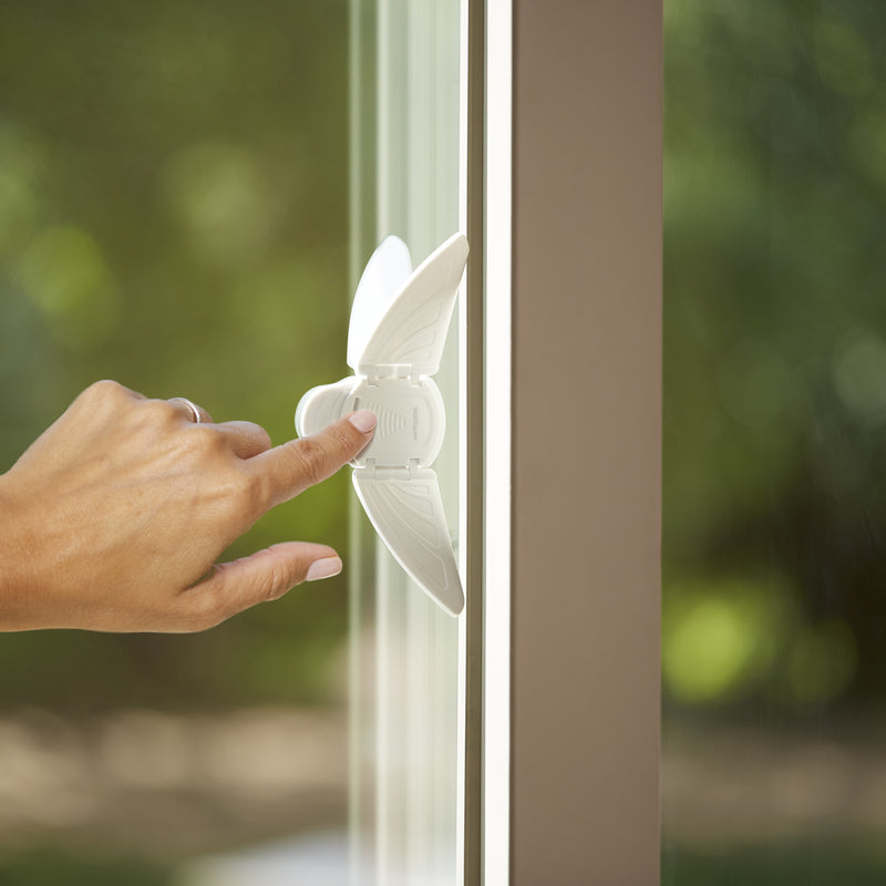 North States Toddleroo White Plastic Door and Window Lock 1 pk