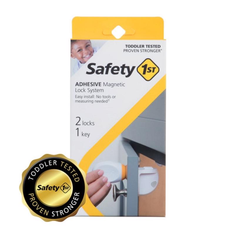 Safety 1st White Plastic Magnetic Cabinet Locks 3 pc
