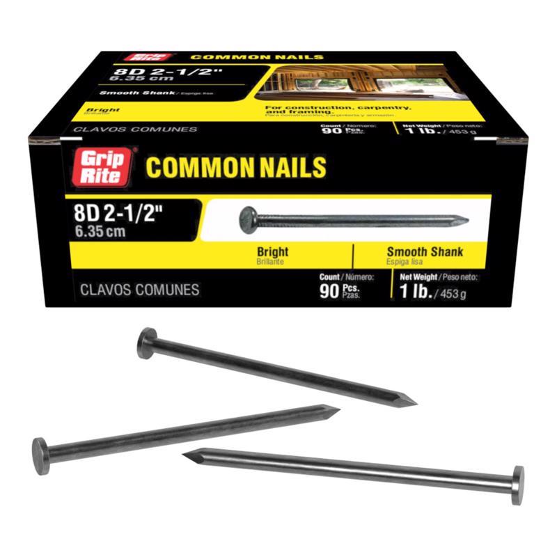 NAIL STL 8DX2-1/2" 1#