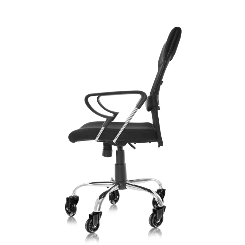 Slipstick 3 in. D Swivel Rubber Caster 500 lb 5 pk