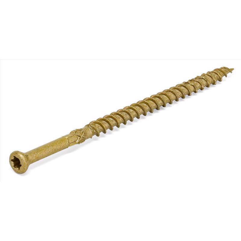 Hillman Power Pro No. 8 X 3 in. L Star Trim Screws 50 pk