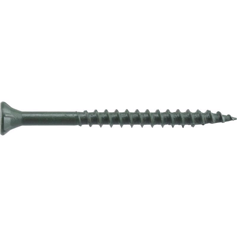 Deck Plus No. 8 X 2 in. L Green Star Flat Head Exterior Deck Screws 1 lb