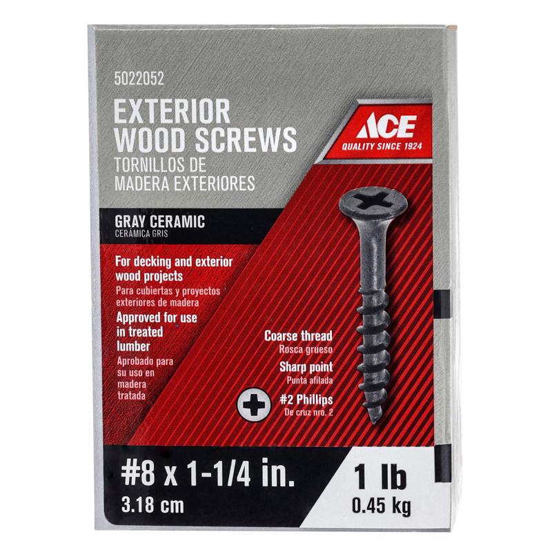 WD SCREW 8X1.25" ACE 1#