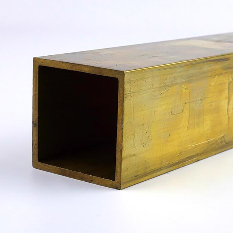 K&S 7/32 in. W X 12 in. L Square Brass Tube 1 pk