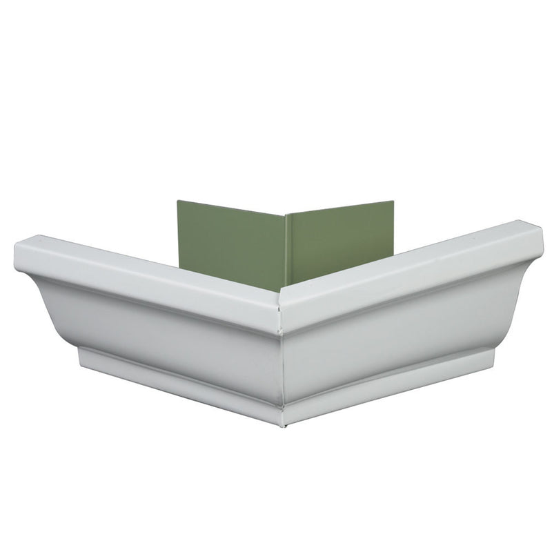 GTTR OUTSD CORNER 6" WHT