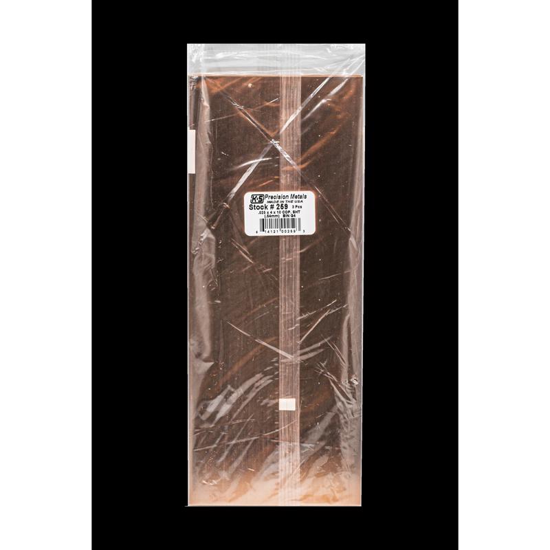 SHEET COPPER 4X10X.025"