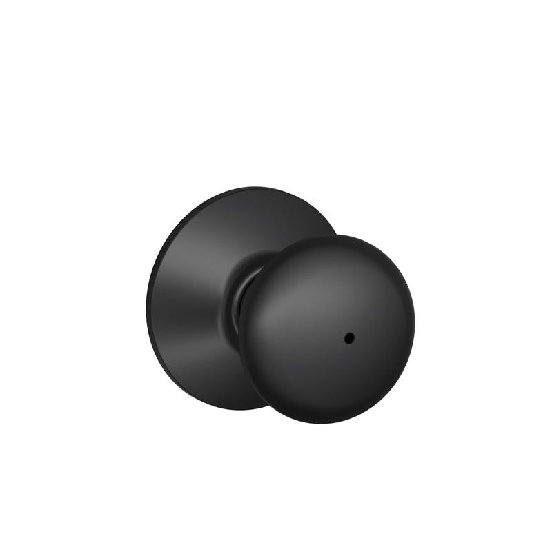 PRIVCY KNOB PLYMTH MTBLK