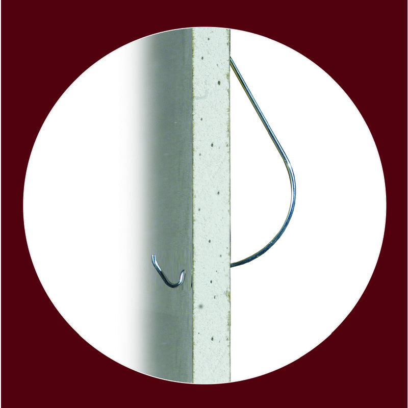 Monkey Hook Value & Variety Pack Galvanized Silver Monkey Picture Hanging Set 40 lb 30 pk