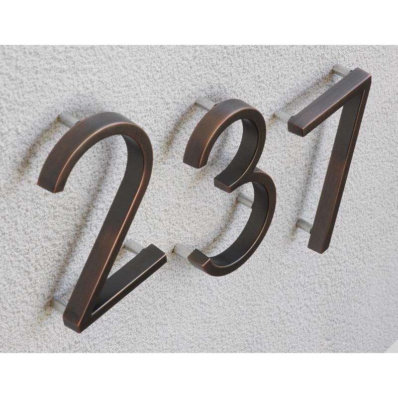 HILLMAN Distinctions 5 in. Silver Metal Screw-On Number 9 1 pc