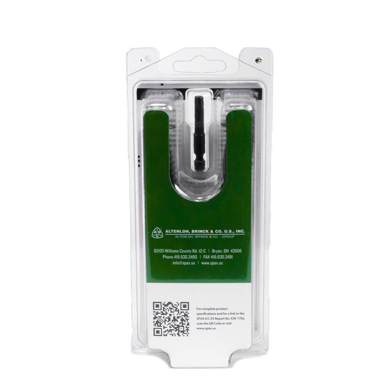 SPAX PowerLag 1/4 in. in. X 6 in. L T-30 Washer Head Structural Screws 12 pk