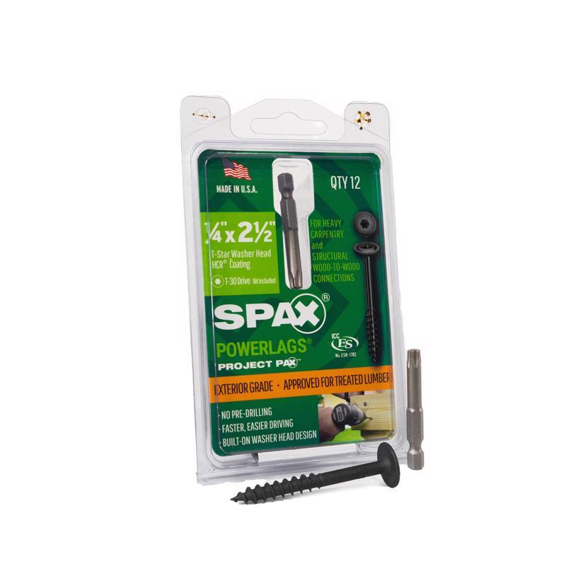 STRUCTR SCREW 1/4X2-1/2"