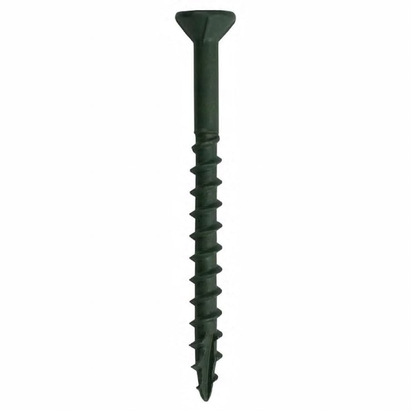 Grip-Rite PrimeGuard Plus 3 in. L Green Star Bugle Head Deck Screws 5 lb 365 pk