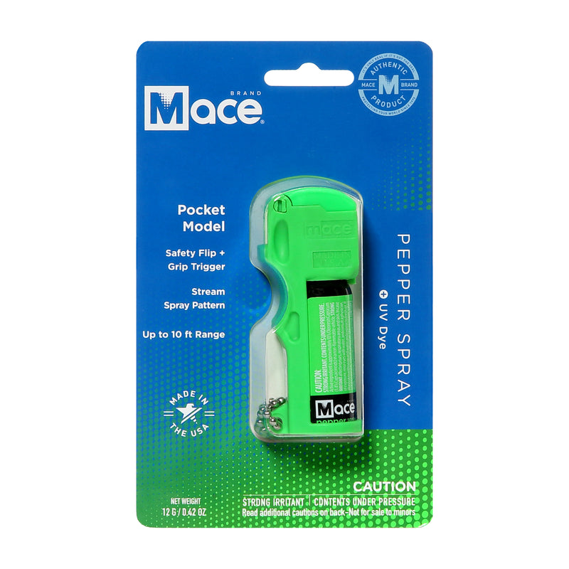 Mace Green Aluminum/Plastic Pocket Pepper Spray
