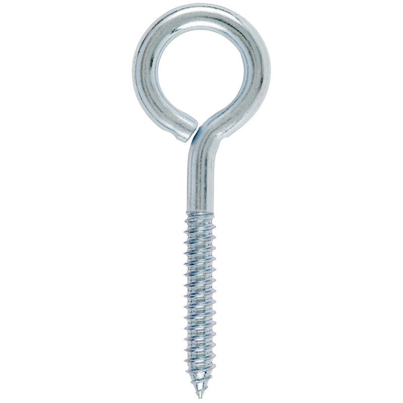 Hampton 7/16 in. X 5-1/4 in. L Zinc-Plated Steel Lag Thread Eyebolt