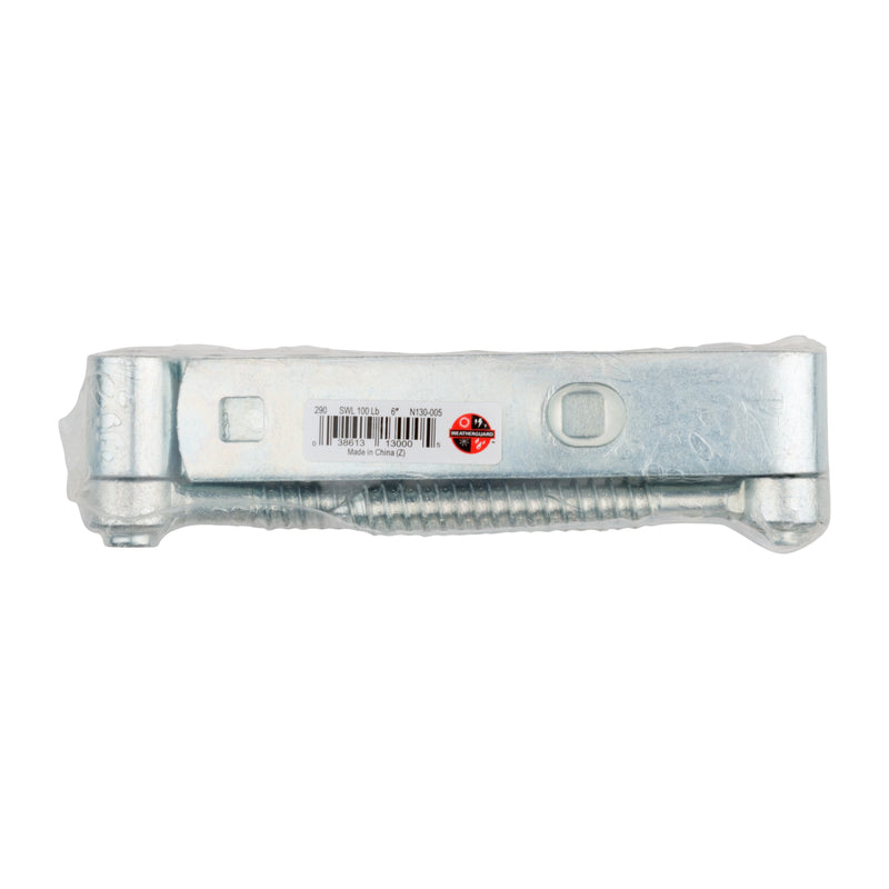 National Hardware 1-1/4 in. W X 6-1/4 in. L Zinc Plated Steel Screw Hook/Strap Hinges 2 pk