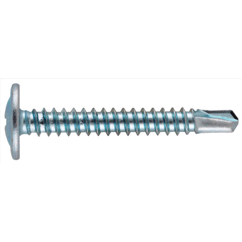 Hillman No. 8 X 3/4 in. L Phillips Truss Head Self- Drilling Screws 100 pk