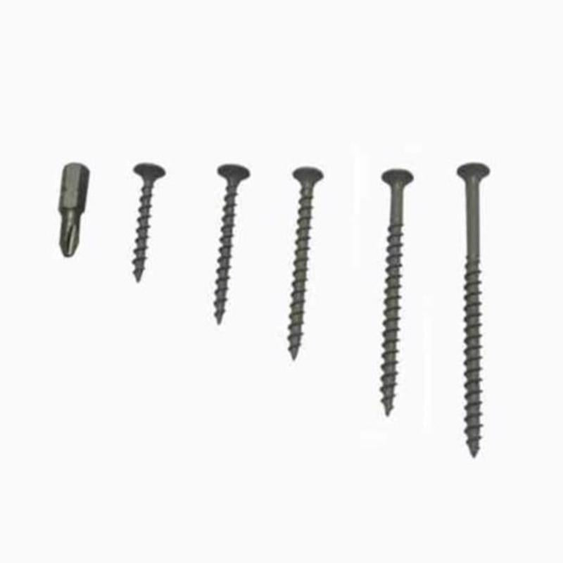 Grip-Rite No. 8 wire X 3 in. L Phillips Bugle Head Exterior Screws 1.1 lb 1 pk