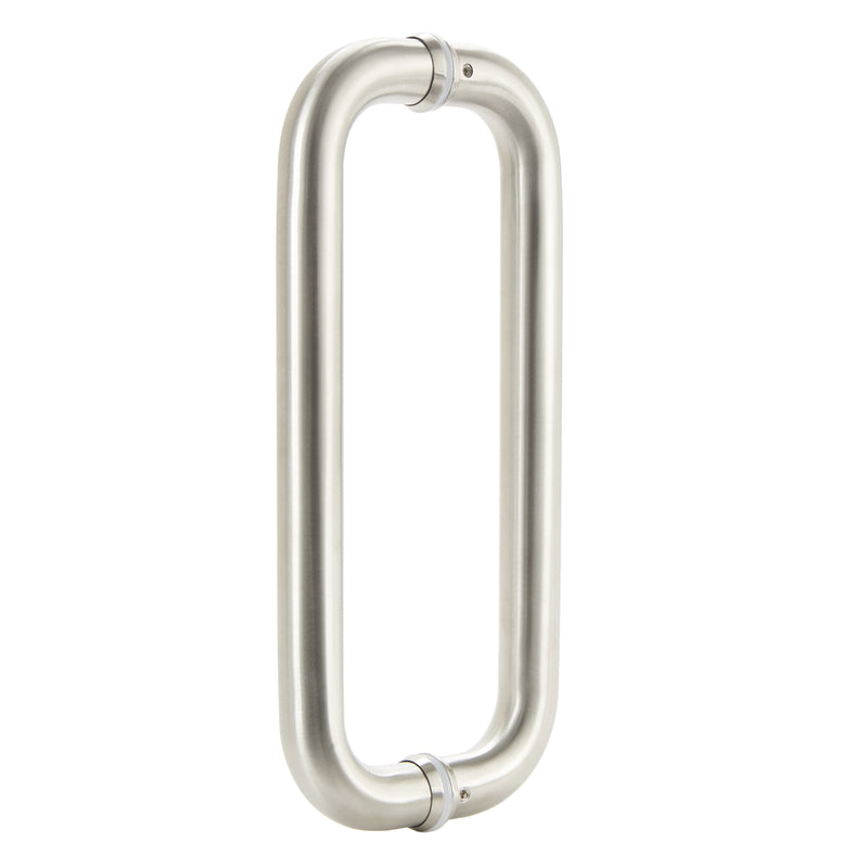 Brinks 12 in. L Satin Silver Stainless Steel Door Pull
