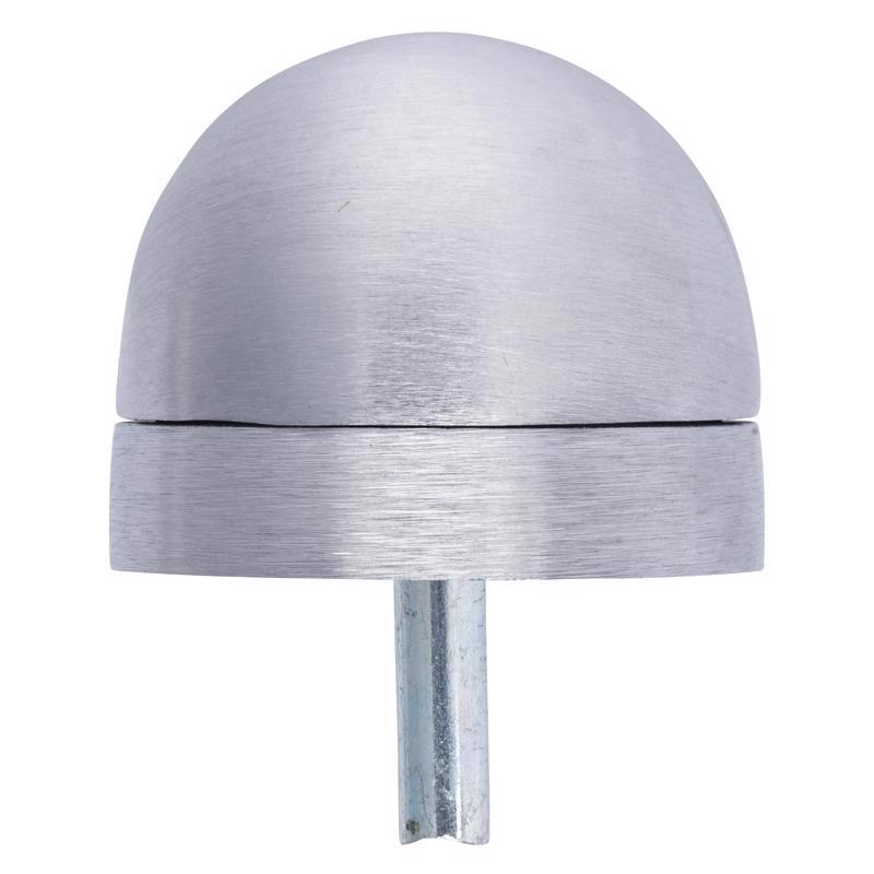 Brinks Brass Satin Chrome Door Stop Mounts to floor
