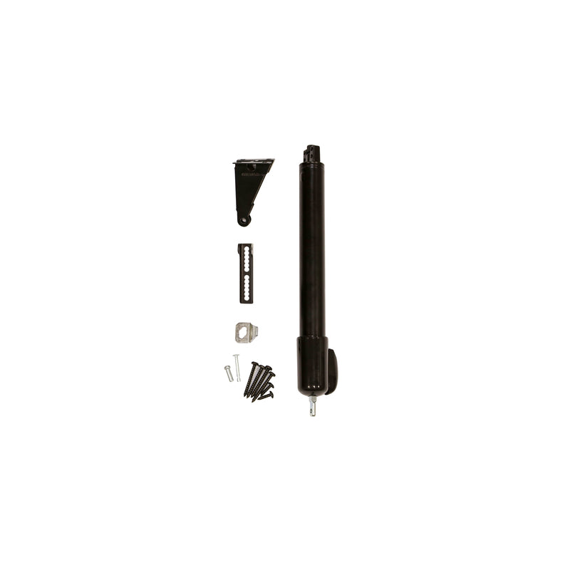 Larson Black Aluminum Pneumatic Door Closer