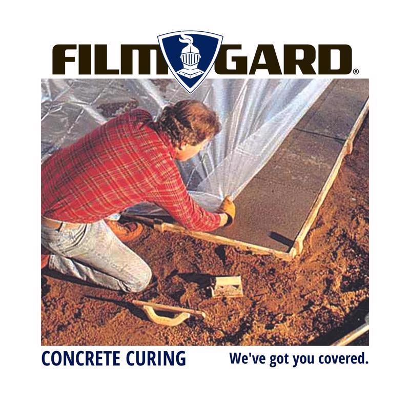 Film-Gard 10 ft. W X 50 ft. L X 6 mil Professional Grade Polyethylene Sheeting 1 pk