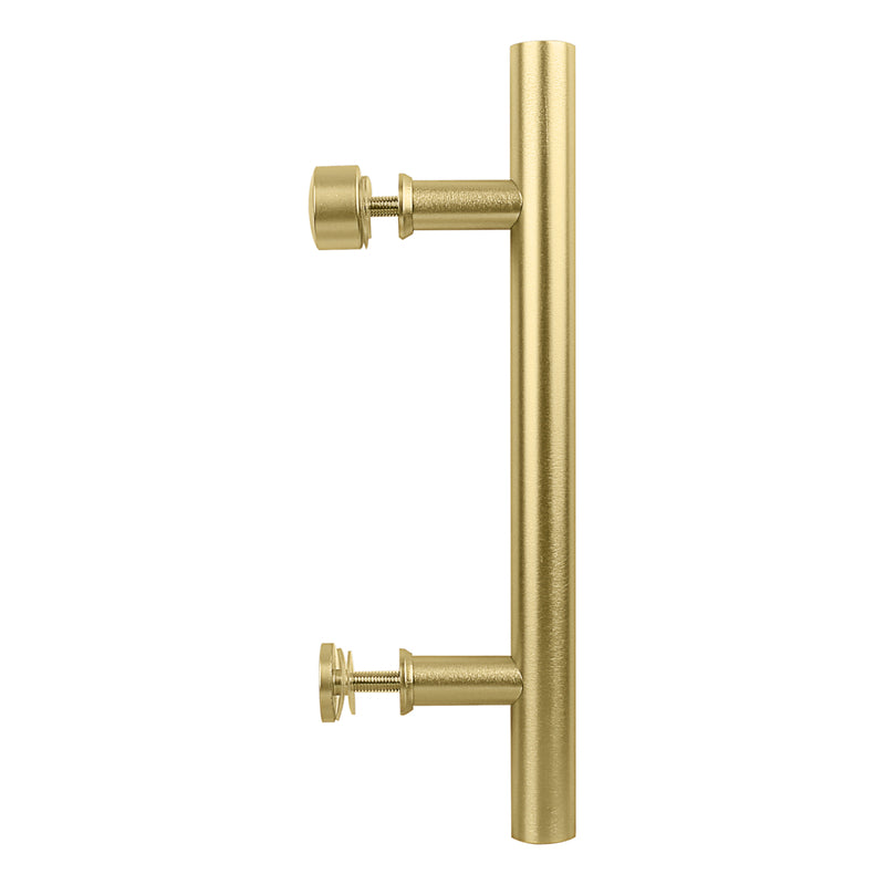 National Hardware Madison Brushed Gold Steel Pull Handle 1 pc