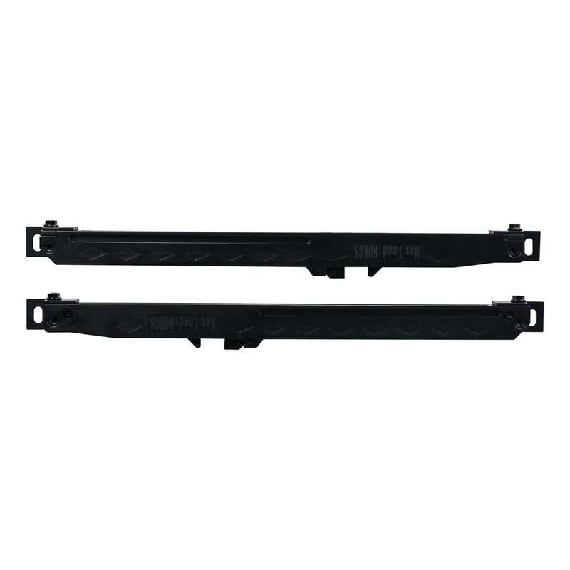 National Hardware Matte Black Plastic Soft Close Kit 1 pc