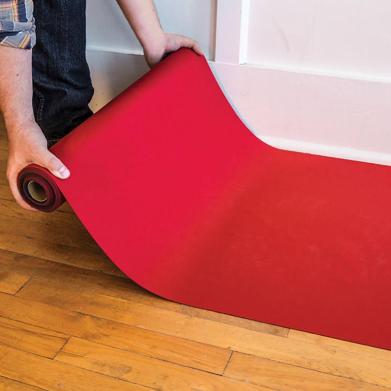 Surface Shields NeoShield Floor Protection 1.5 mil X 27 in. W X 20 ft. L Rubber Red 1 pk
