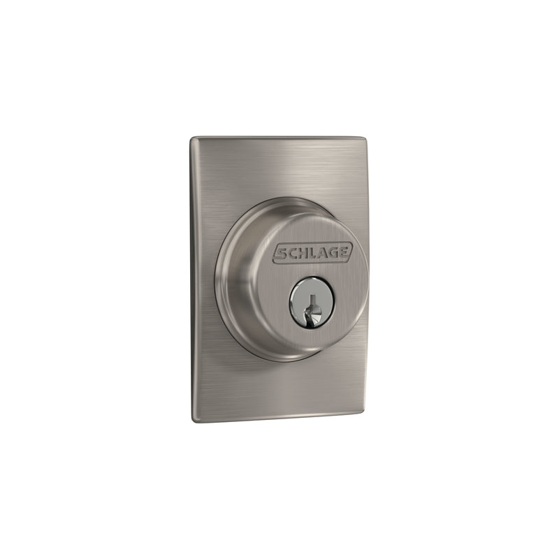 DEADBOLT SATIN NICKEL