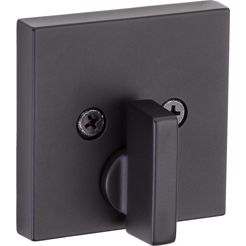 Kwikset Downtown Matte Black Zinc Single Cylinder Smart Key Deadbolt