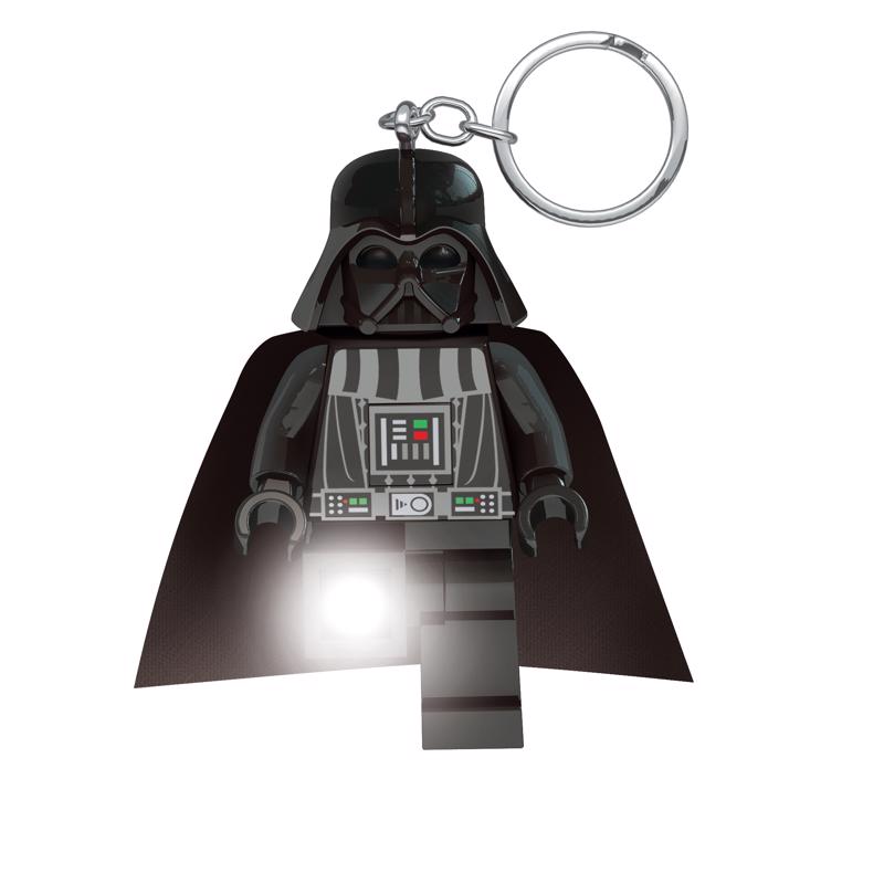 LEGO Star Wars Plastic Multicolored Darth Vader Keychain Light