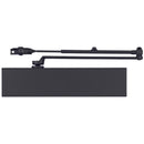 Brinks Commercial Matte Black Metal Hydraulic Adjustable Door Closer Grade 1