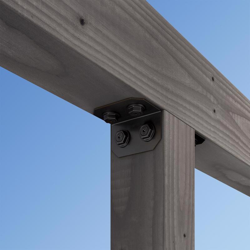 Simpson Strong-Tie APVA 5 in. W X 10-1/2 in. L Steel Angle