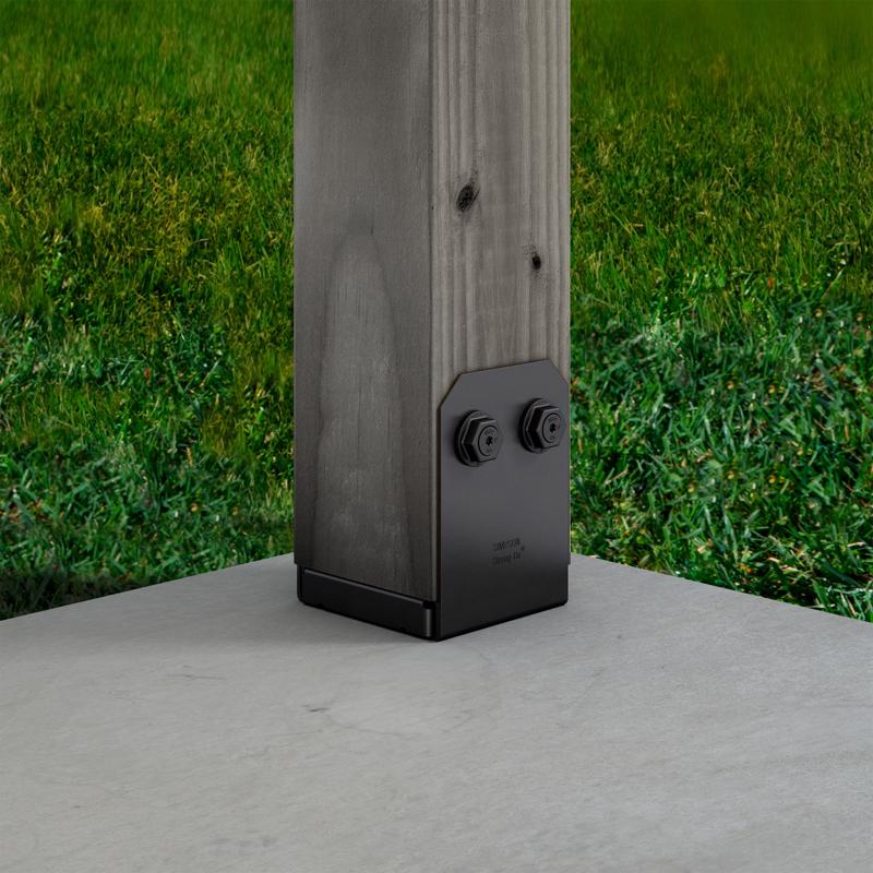 Simpson Strong-Tie APVB 6 in. H X 5.5 in. W 16 Ga. Steel Adjustable Post Base