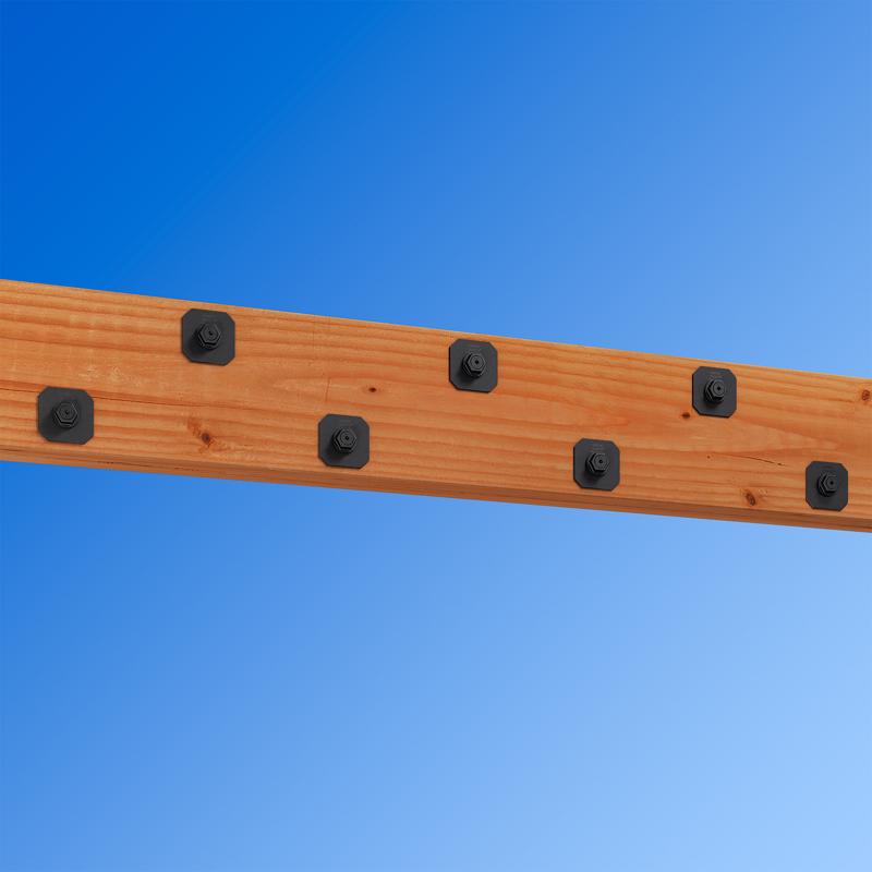 Simpson Strong-Tie APVDW Steel 3 in. Decorative Washer 1 pk