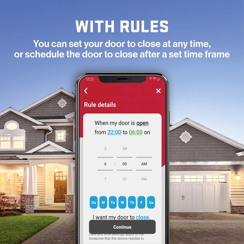 Genie Wall Mount Direct Drive WiFi Compatible Smart-Enabled Garage Door Opener