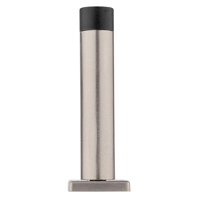 National Hardware Reed 1 in. W X 3 in. L Aluminum Satin Nickel Door Stop Mounts to door and wall