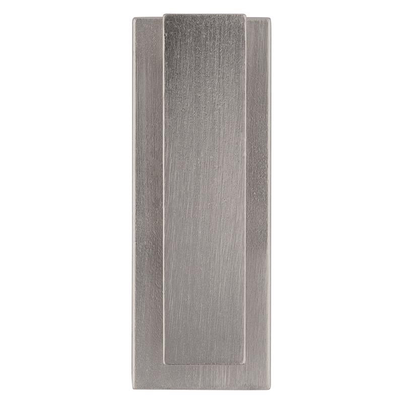 National Hardware Reed 4.75 in. L Satin Nickel Aluminum Door Knocker
