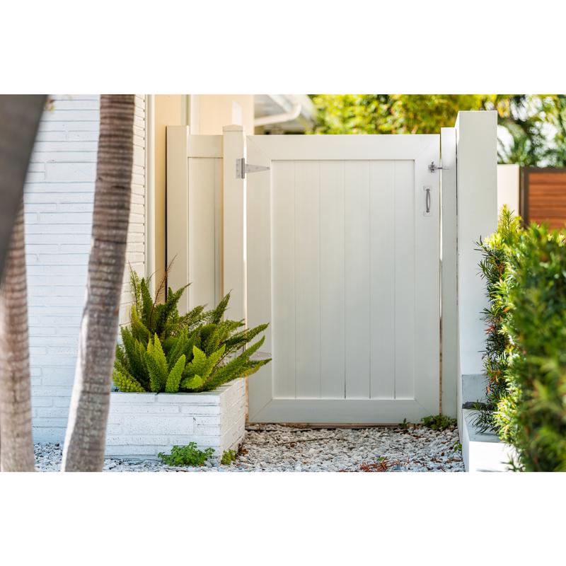 National Hardware Galvanized Silver Steel T-Hinge Gate Kit 1 pk