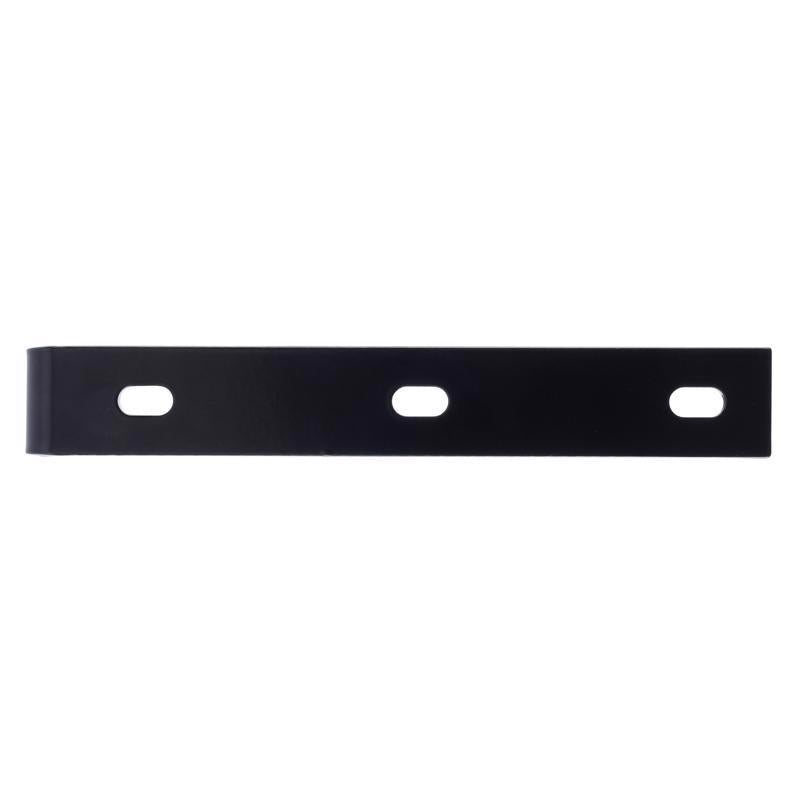 Hampton 1.50 in. H X 10.25 in. W X 1/4 in. D Black Steel Inside/Outside Corner Brace