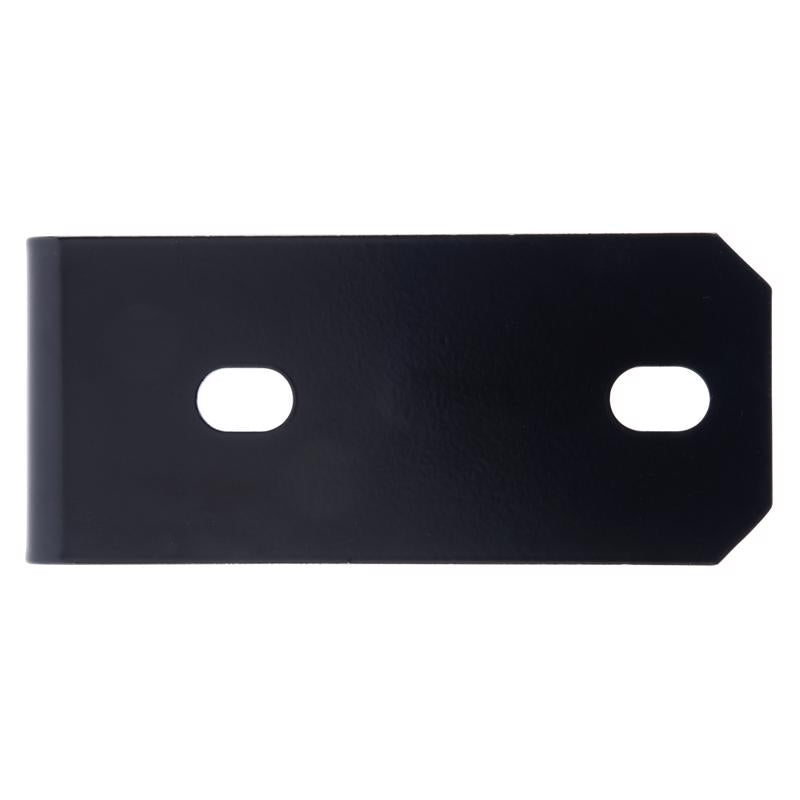 Hampton 6.8 in. H X 3 in. W X 3/16 in. D Black Steel Inside/Outside Corner Brace