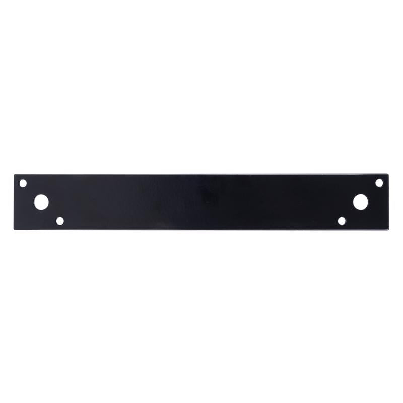 Hampton 10 in. H X 1.5 in. W X 1/8 in. D Black Steel Strap Brace