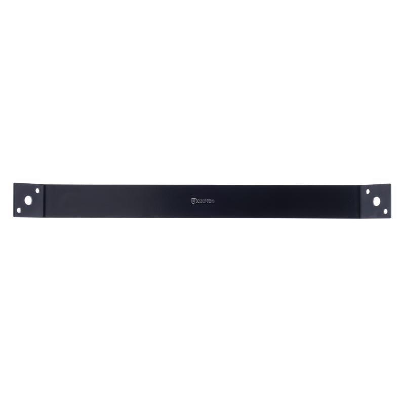 Hampton 16.3 in. H X 1.5 in. W X 1/8 in. D Black Steel Inside Strap Brace